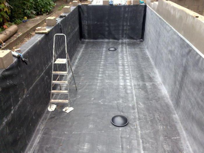 קרום epdm עבור הבריכה