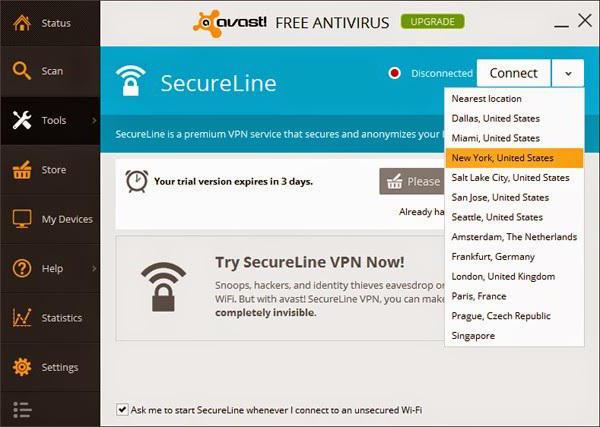 Avast SecureLine - מה זה? סקירה כללית