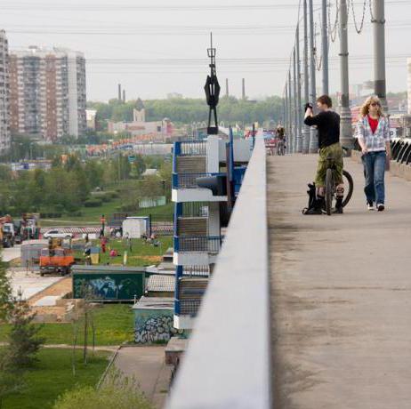 גשר Brateevsky במוסקבה: תמונה, מיקום