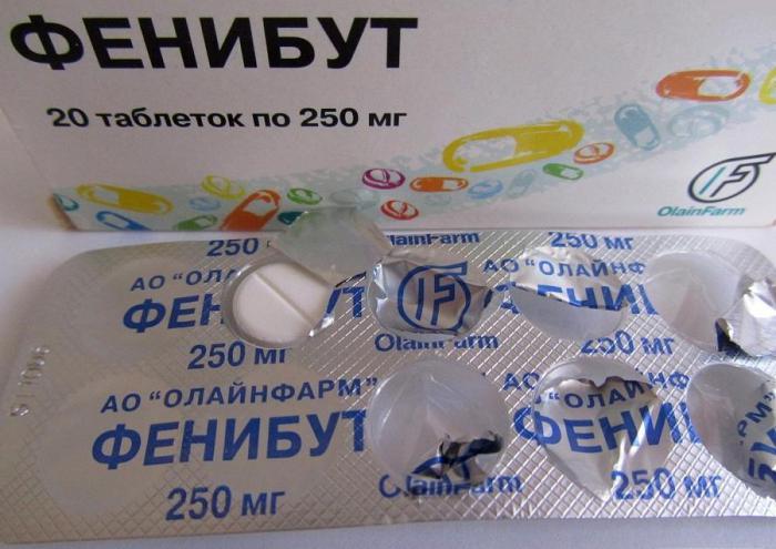 Phenibut אינדיקציות לשימוש בילדים